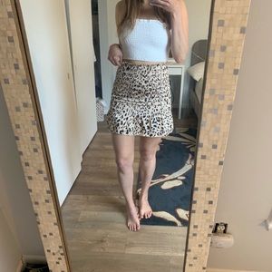 Never fully dressed JoJo skirt in beige size M